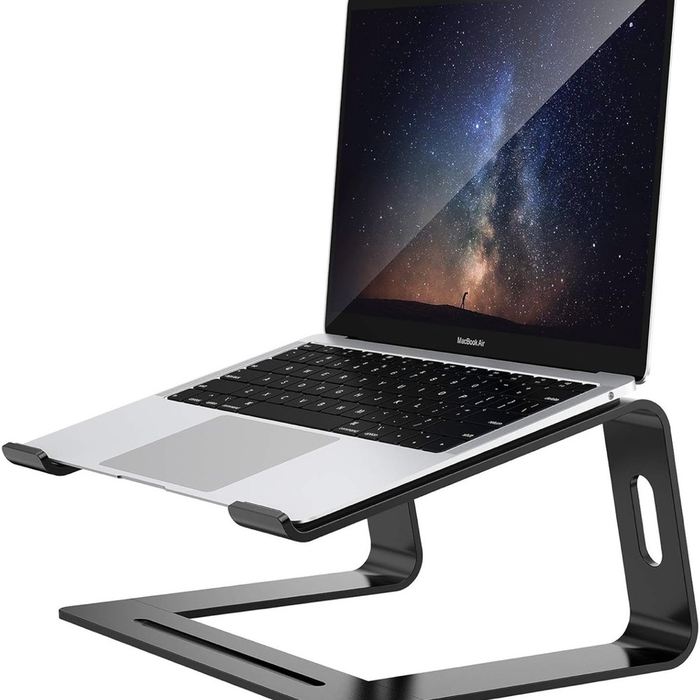 Black Laptop Stand